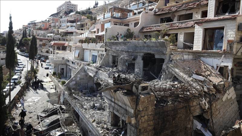 Israel says struck 'military target' in area of Syria presidential palace