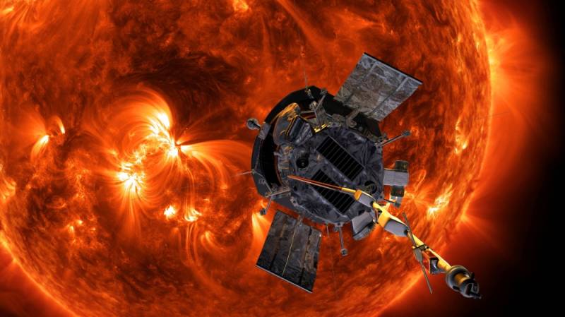 Skimming the Sun, probe sheds light on space weather threats