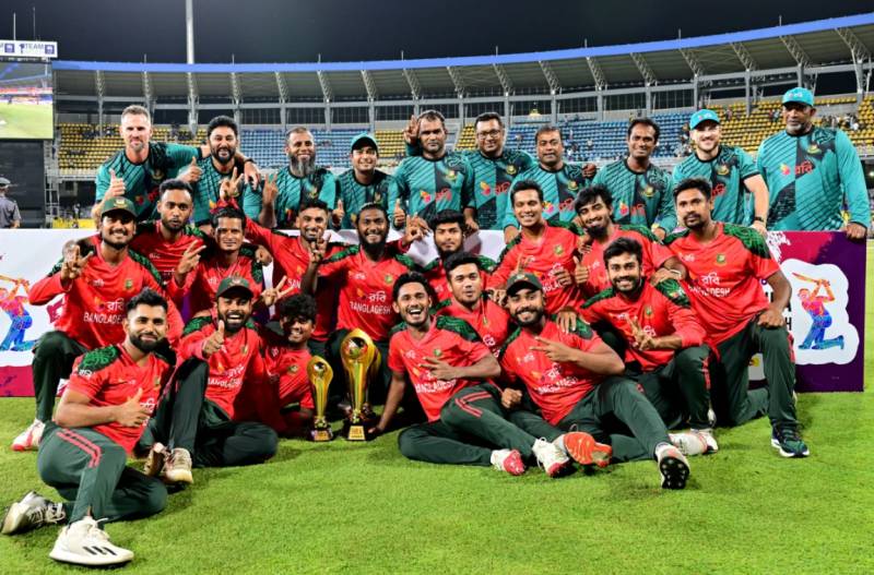 Tanzid, Mahedi shine as Bangladesh clinch T20I series with dominant win over Sri Lanka