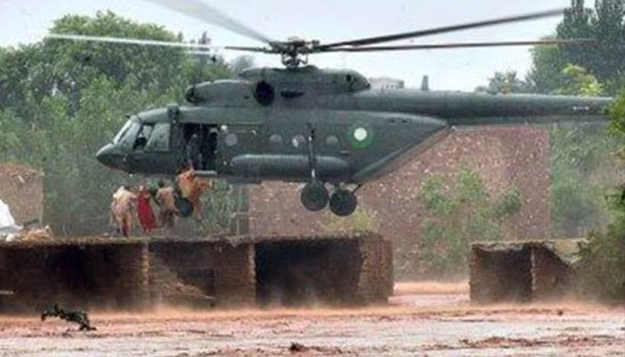 Pakistan Army launches nationwide rescue and relief operation in flood-hit areas
