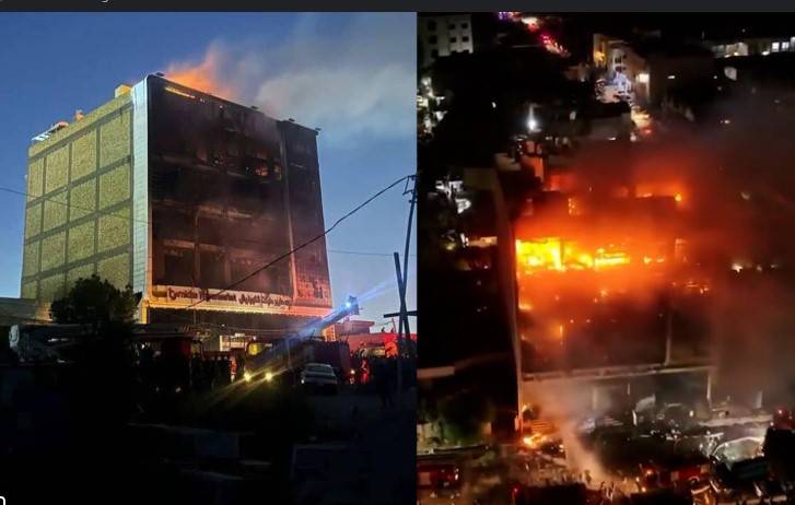 Iraq shopping mall fire kills more than 60 