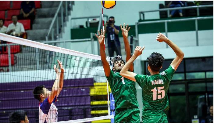 Pakistan reaches final of Asian U-16 Volleyball Championship after beating India