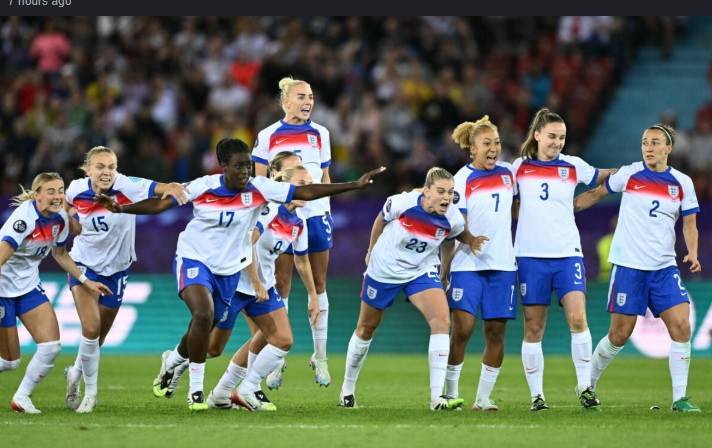 England reach Euro 2025 semis after shootout win over Sweden