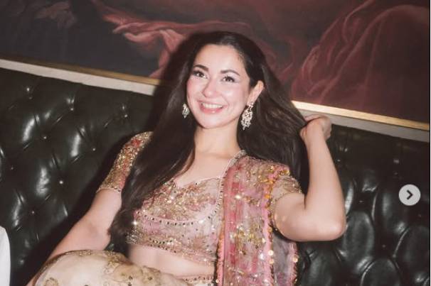 Hania Aamir celebrates global success of Sardaar Ji 3 with great joy