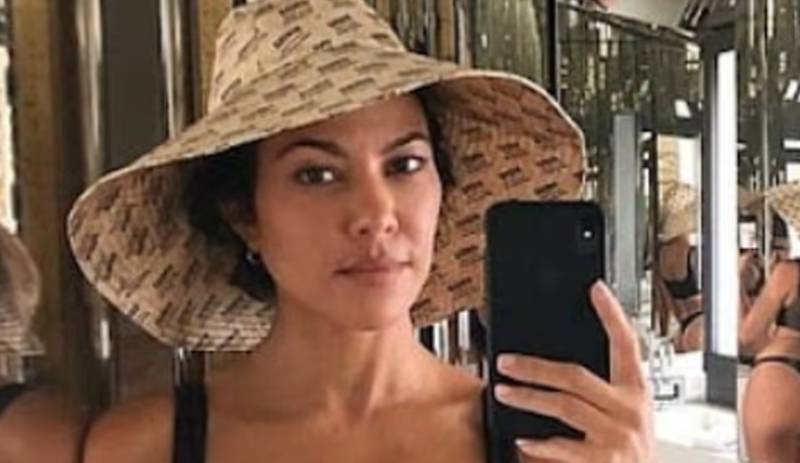 Kourtney Kardashian shuts down pregnancy comment with spicy reply 