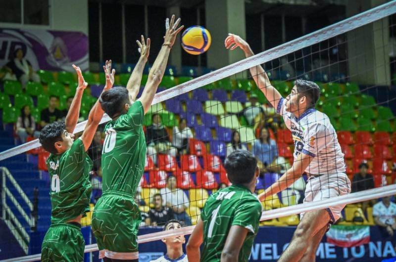 Pakistan stun Iran to win U-16 Asian Volleyball Championship title