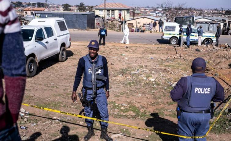 Gunmen kill five in bar shooting in South Africa