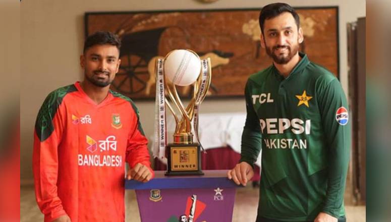 Pakistan, Bangladesh to play first T20I of three-match series at 5:00 PM today