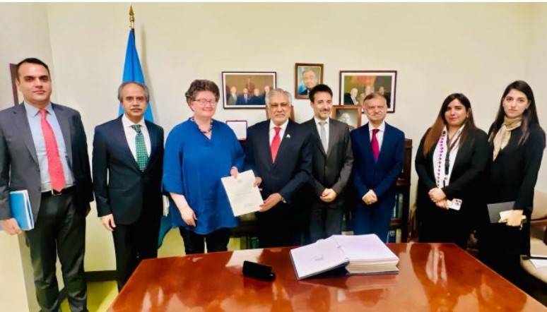 Pakistan signs UN treaty to conserve marine biological diversity