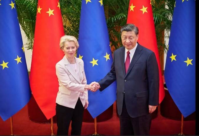 China says raised 'solemn representations' with EU over Russia sanctions