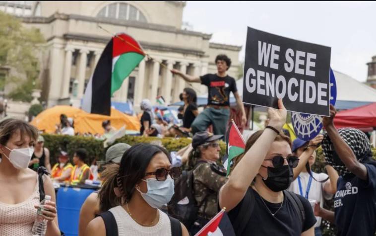 Columbia University punishes 80 students over anti-Israel protests