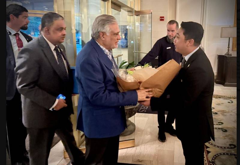 Ishaq Dar lands in Washington for in-depth talks with Secretary Rubio