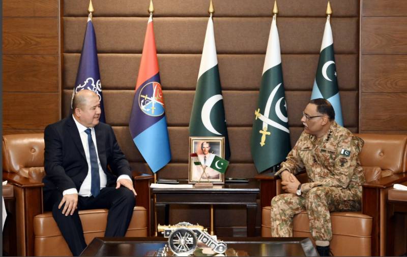 Pakistan, Tajikistan vow to enhance bilateral defence ties
