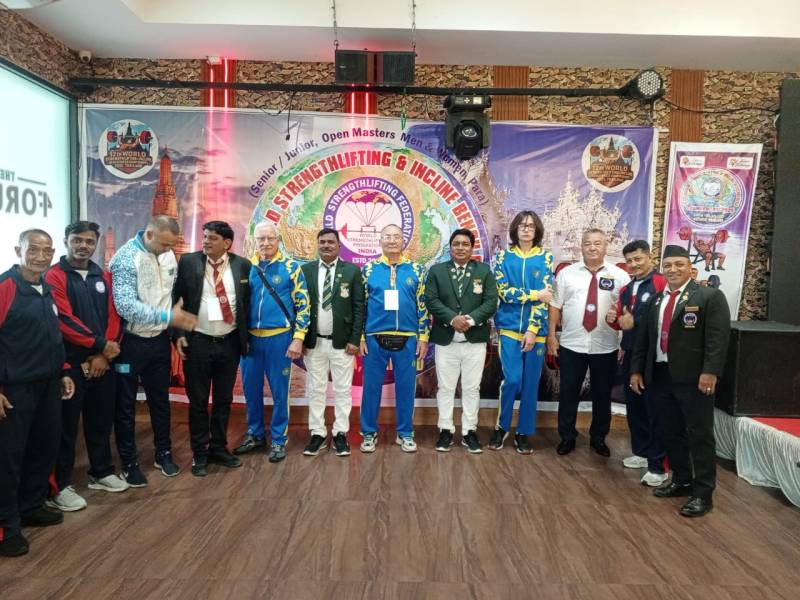 Pakistani contingent makes history at 12th World Strength Lifting and Incline Bench Press C'ship