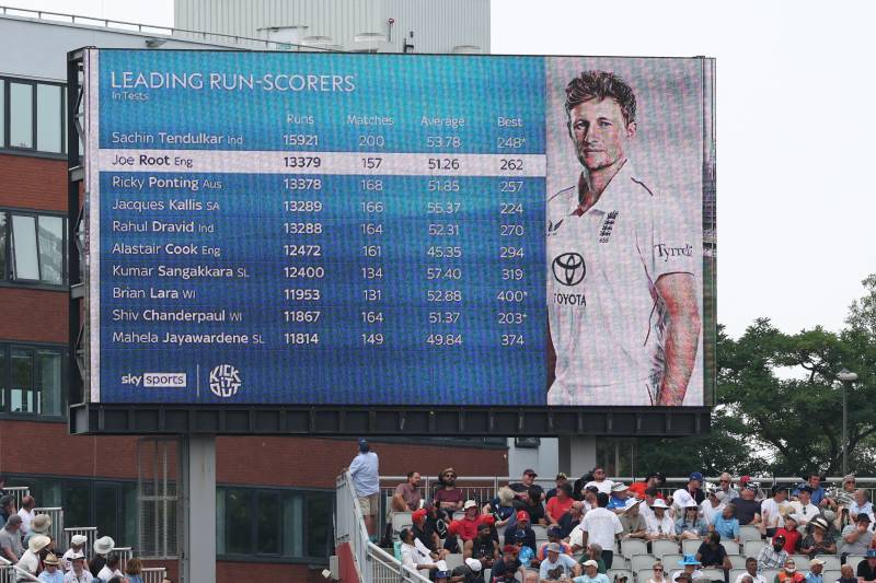 Root climbs to second on all-time Test list as England dominate India