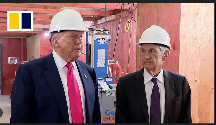 Trump, Fed chief Powell bicker during tense central bank visit