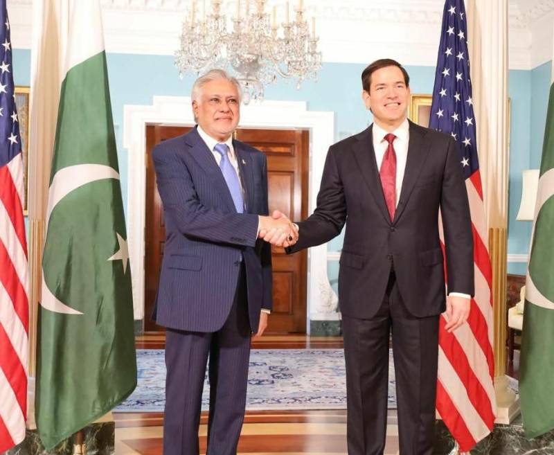 Dar, Rubio 'reaffirm commitment to long-term Pakistan-US partnership'