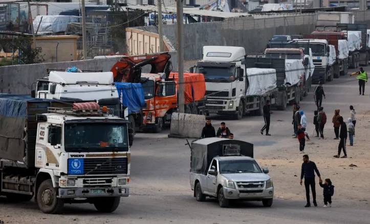 Aid trucks begin entering Gaza from Egypt: AFPTV