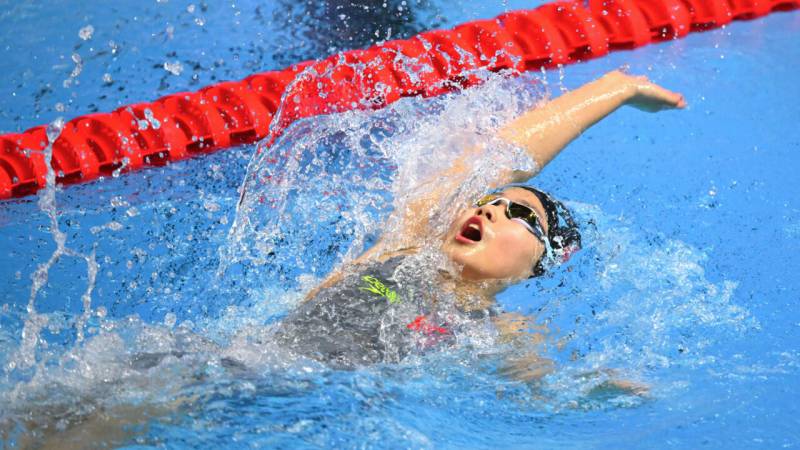 Chinese swimmer reaches world championships final aged 12