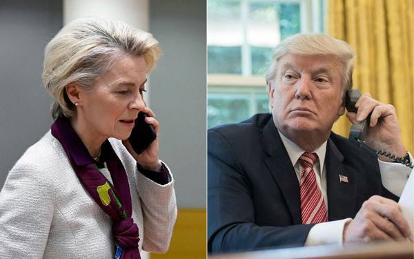 Trump, EU chief seek deal in transatlantic tariffs standoff