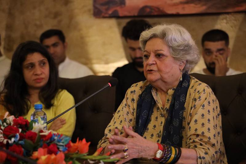 Cafe Learning Session with Professor Salima Hashmi
