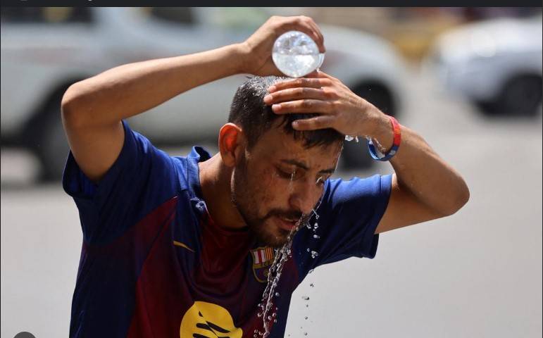 Blazing heat in Iraq as Baghdad, south top 50°C