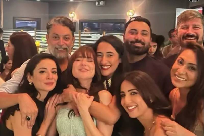 Showbiz stars throw celebration bash for Hania Aamir’s Bollywood milestone 