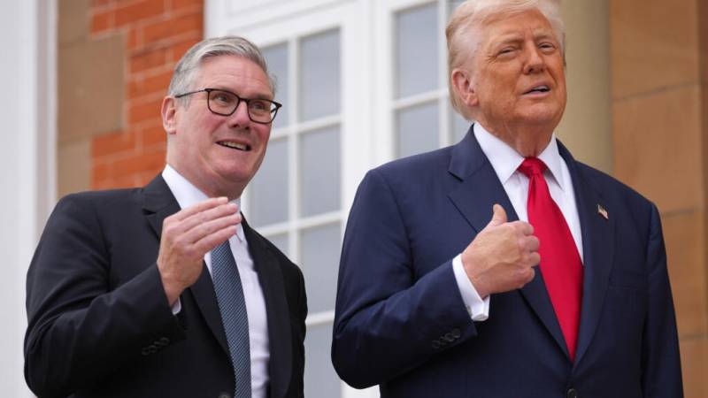 Trump says Gaza ceasefire 'possible' amid Starmer talks