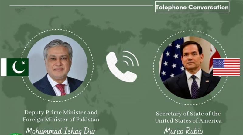 Ishaq Dar, Marco Rubio discuss bilateral issues