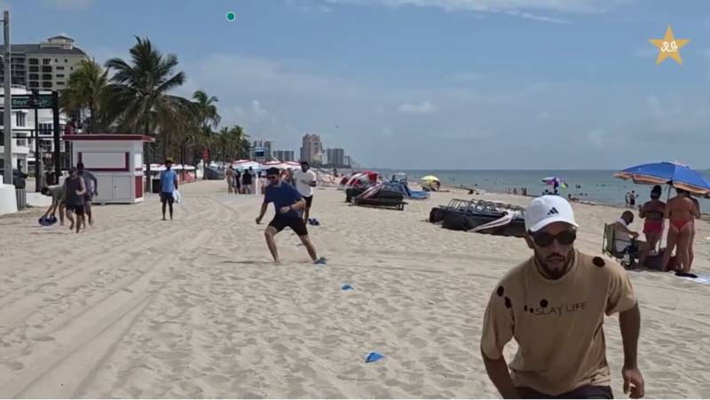 Pakistan’s T20I squad begin unique beach Training Ahead of West Indies Series