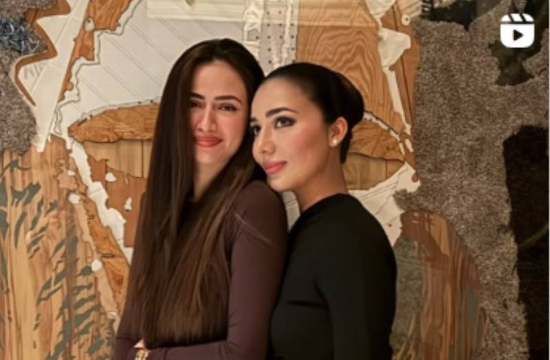 Sana Javed’s cheerful twirls with buddy during wholesome outings 
