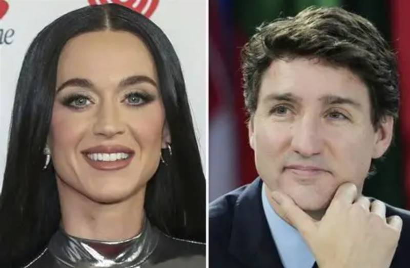 Katy Perry sparks romance rumours with Canadian ex-PM Justin Trudeau