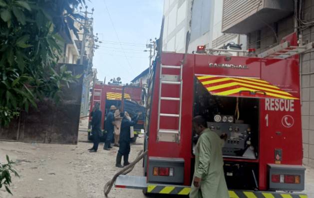 Fire breaks out in Rural Development Foundation office in Islamabad