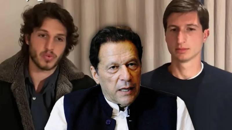 Imran Khan's sons apply for Pakistan visa