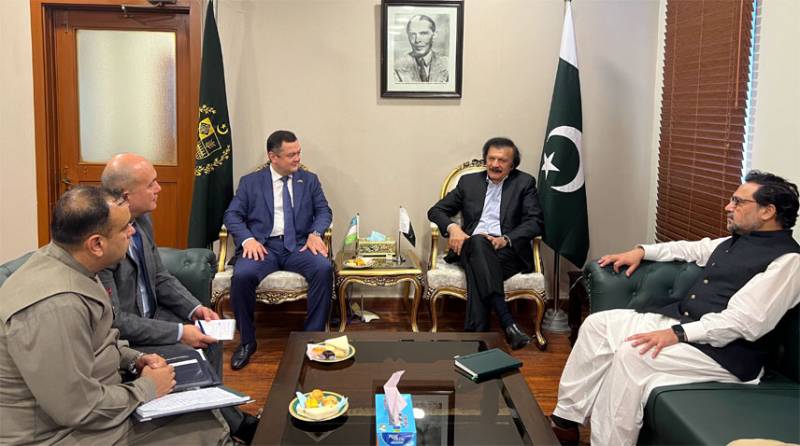 SAPM Haroon, Uzbek ambassador discuss issues of mutual interest