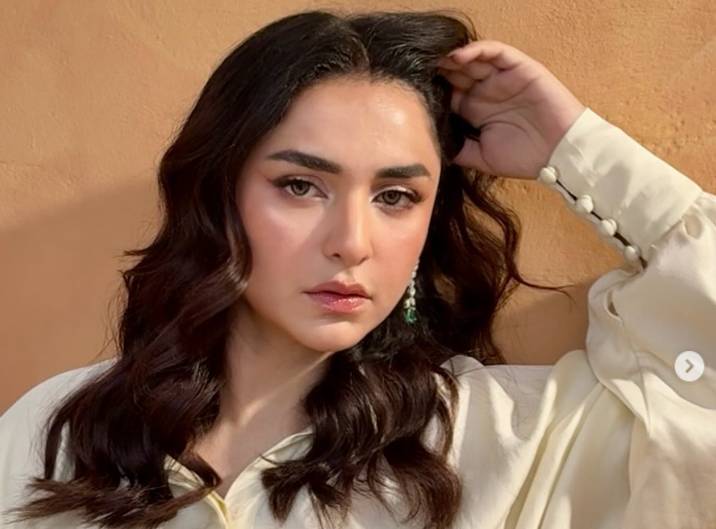 Yumna Zaidi shines on Times Square