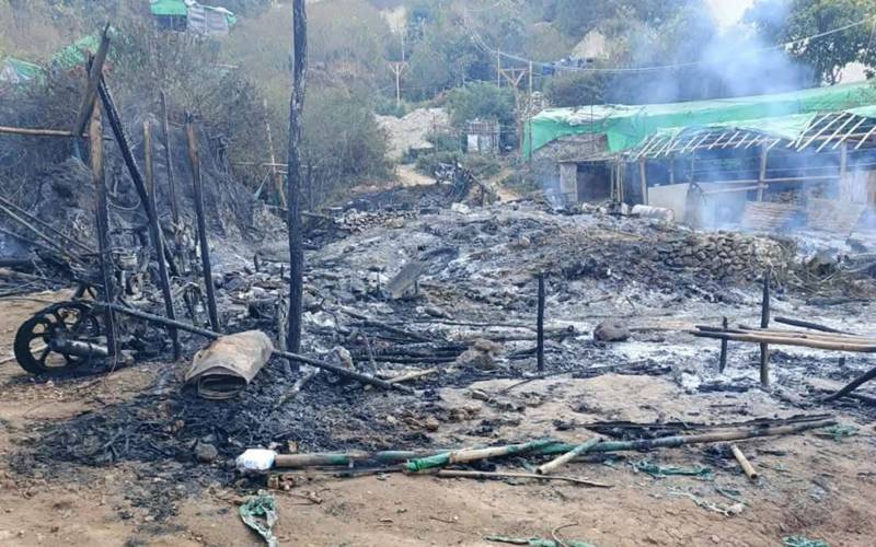 Myanmar junta air strike on ruby mine hub kills 13