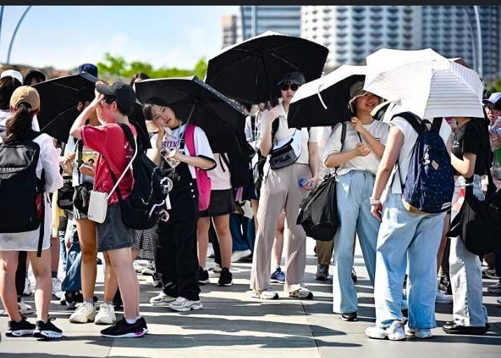 Japan sweats through hottest July on record