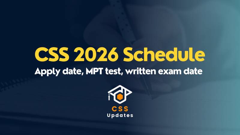 FPSC releases CSS 2026 schedule; exams to be held in two phases