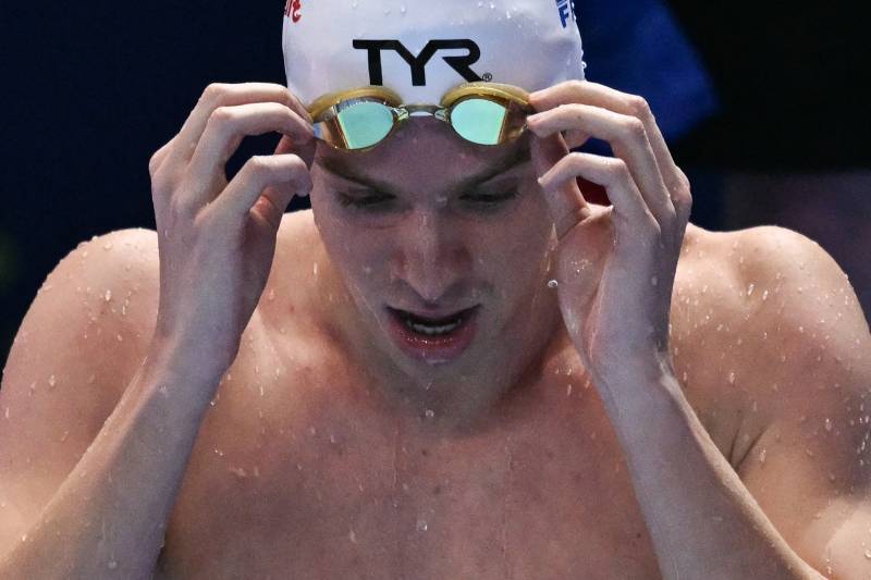 Marchand wins dominant 400m medley world title