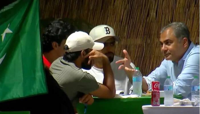 PCB chief Mohsin Naqvi meets ODI squad in USA