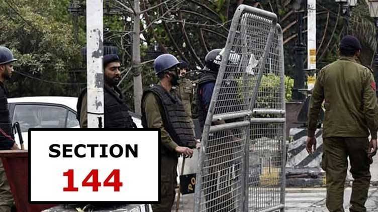 Section 144 imposed in Rawalpindi ahead of planned PTI protests