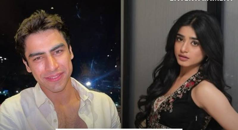 Sehar Khan drops flirtatious remark on Khushhal Khan’s dashing looks