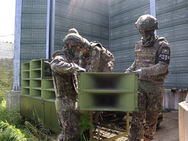 South Korea removing loudspeakers on border with North