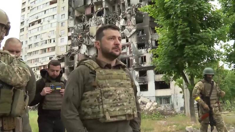 Zelensky says visited troops fighting on Kharkiv front
