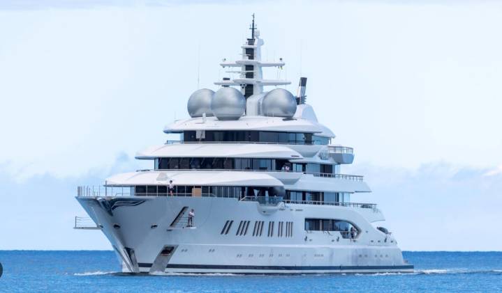 Russian oligarch's superyacht to be auctioned in US