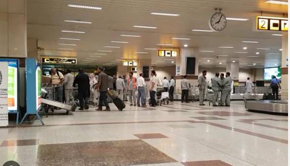 Separate immigration counters set up for foreign nationals at airports