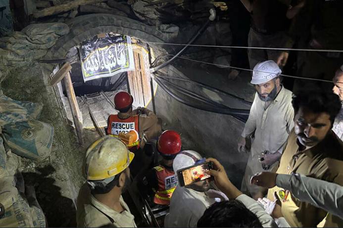 Army rescues four workers trapped in Swat emerald mine