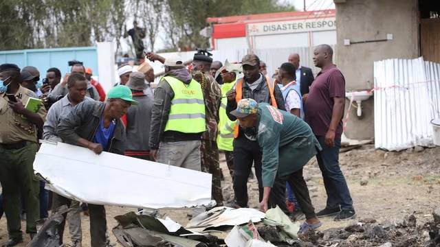 Six killed as medical plane crashes near Nairobi