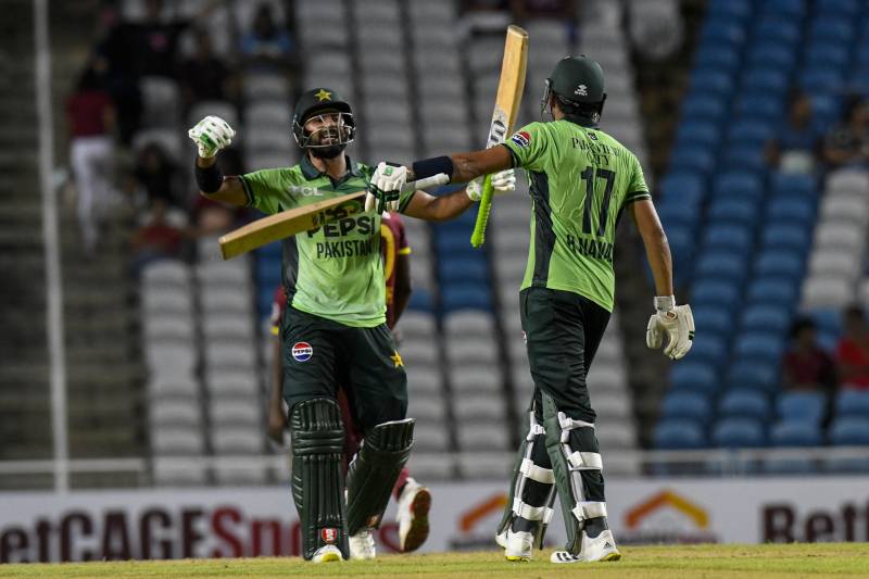 Hasan Nawaz sparks Pakistan to five-wicket ODI win over West Indies